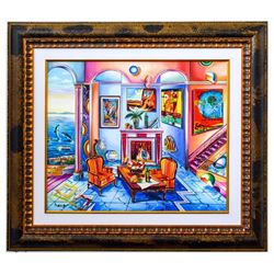 Alexander Astahov- Original Oil on Canvas "Sitting Room"