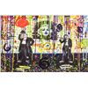 Image 2 : Nastya Rovenskaya- Mixed Media "Chaplin and Hardy"