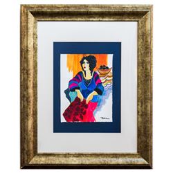 Patricia Govezensky- Original Mixed Media "Lisa"