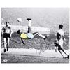 Image 1 : "Scissor Kick" Print, Autographed by Legendary Brazilian Footballer, Pele.