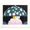 Image 1 : Erte (1892-1990), "Spring Showers" Limited Edition Serigraph, Numbered and Hand Signed with Certific