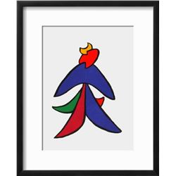 Alexander Calder "Derrier le Mirroir, no. 141: Stabiles VII" Custom Framed Lithograph