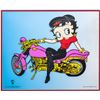 Image 2 : Betty Boop- Sericel "Betty Boop on Motorcycle"