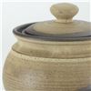 Image 2 : Eugenijus Tamosiunas, Hand Made Ceramic Jar with Lid, Hand Signed.