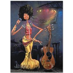 "Snow White" Limited Edition Giclee on Canvas by David Garibaldi, CC Numbered from Miniature Series 