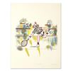Image 1 : George Crionas (1925-2004), "Tennis Bum" Hand Embellished Limited Edition Lithograph, Numbered and H