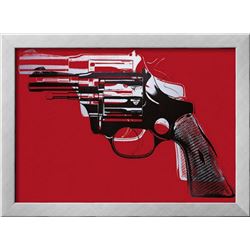 Andy Warhol "Guns" Custom Framed Offset Lithograph