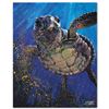 Image 1 : "Kemp's Ridley" Limited Edition Giclee on Canvas by Stephen Fishwick, Numbered and Signed with COA. 