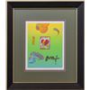 Image 1 : Peter Max- Original Mixed Media "Heart Series 2009 Ver. I #793"