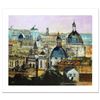 Image 1 : "Rome Rooftops" Limited Edition Giclee on Canvas by Alex Zwarenstein, Numbered and Hand Signed with 