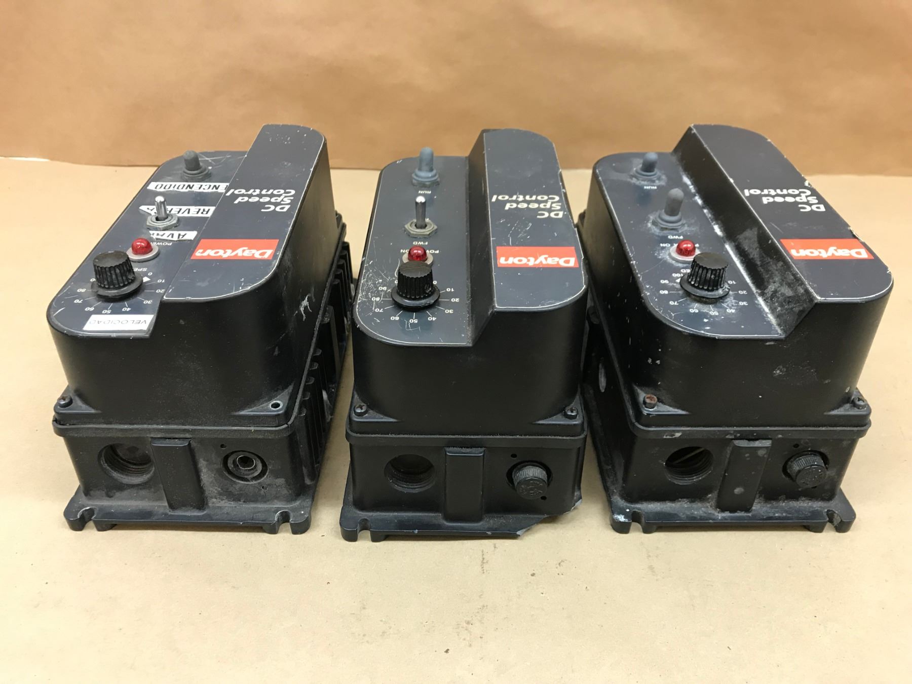 (3) DAYTON 2M171E DC SPEED CONTROL - BTM Industrial
