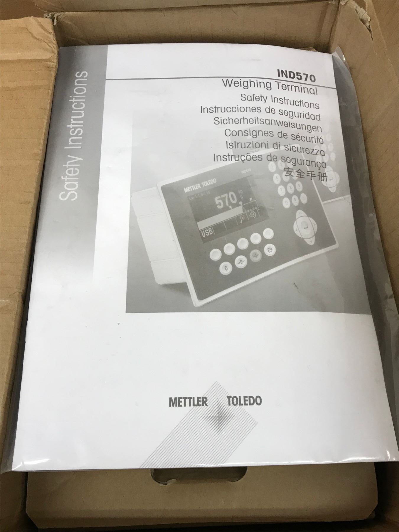 METTLER TOLEDO IND570 WEIGHING TERMINAL