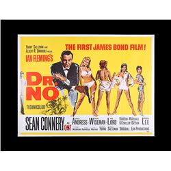 DR. NO (1962) - UK Quad Poster, 1962