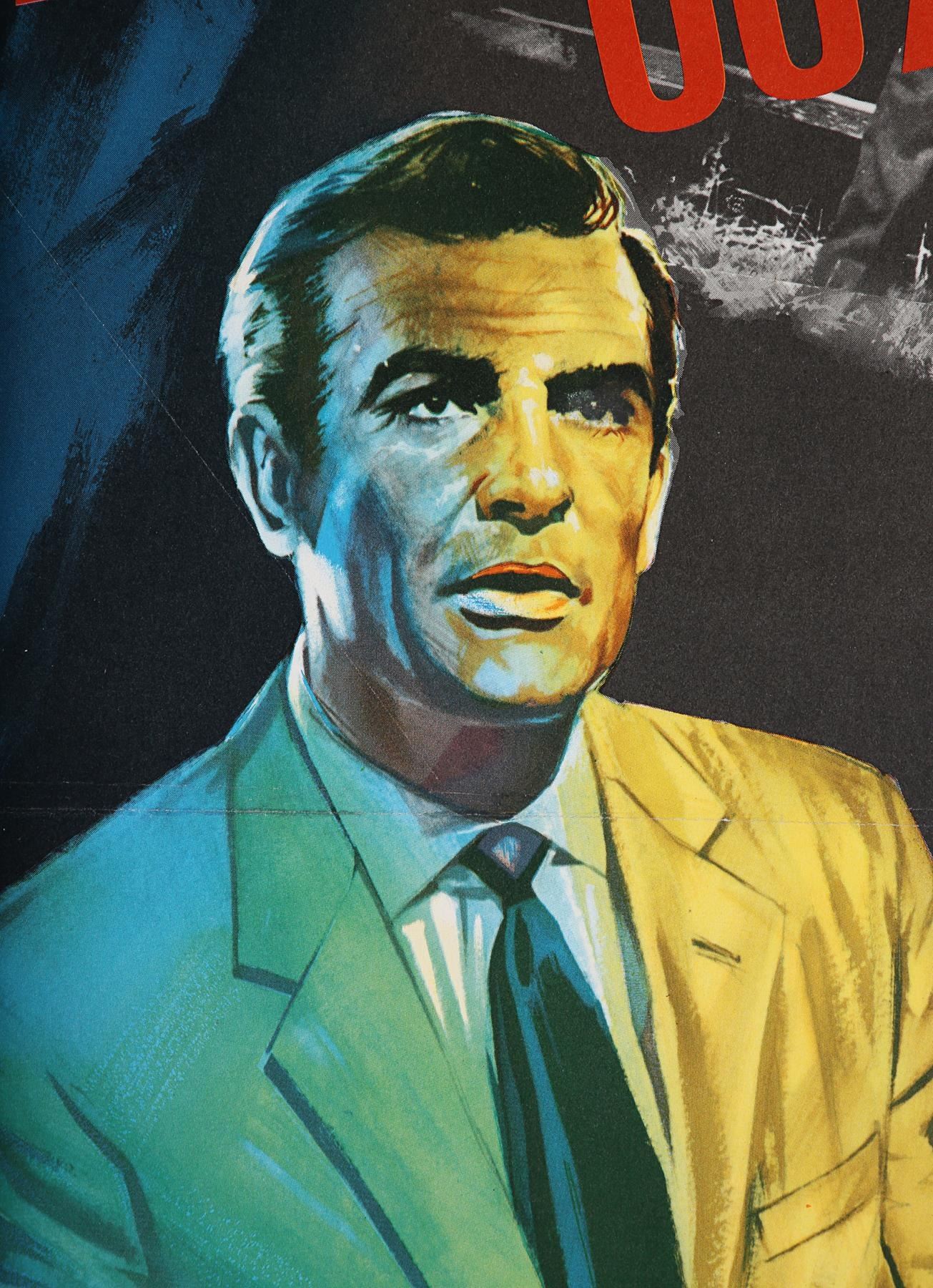 DR. NO (1962) Linenbacked German A1 Poster, 1962