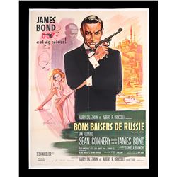 FROM RUSSIA WITH LOVE (1963) - Linen-backed French Grande Affiche, 1963