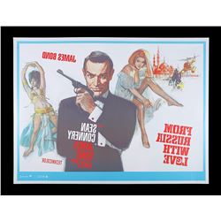 FROM RUSSIA WITH LOVE (1963) - UK Quad "Park Circus" Poster, 2009 Re-Release