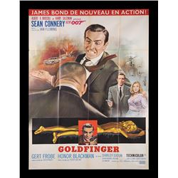 GOLDFINGER (1964) - French Grande Affiche, 1964