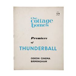 THUNDERBALL (1965) - Birmingham Regional Premiere Programme, 1965