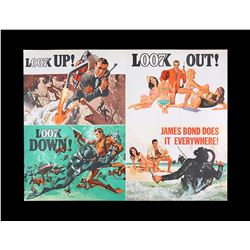 THUNDERBALL (1965) - UK Quad Advance Poster, 1965
