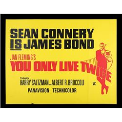 YOU ONLY LIVE TWICE (1967) - UK Quad Advance Poster, 1967
