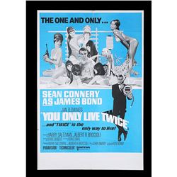 YOU ONLY LIVE TWICE (1967) - UK Double-Crown Poster, c.1969