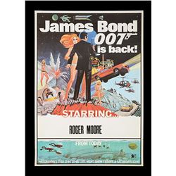 DIAMONDS ARE FOREVER (1971) AND LIVE AND LET DIE (1973) - UK Double-Crown "Novelty" Posters, c.1971-