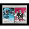 Image 1 : DIAMONDS ARE FOREVER (1971) / FROM RUSSIA WITH LOVE (1963) - UK Quad Double-Bill Poster, 1973 Re-Rel