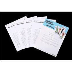 LIVE AND LET DIE (1973) - Four UK Press Releases and Four Publicity Photos, 1973