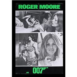 THE MAN WITH THE GOLDEN GUN (1974) - Three UK Marler Haley Double-Crown Posters, 1974