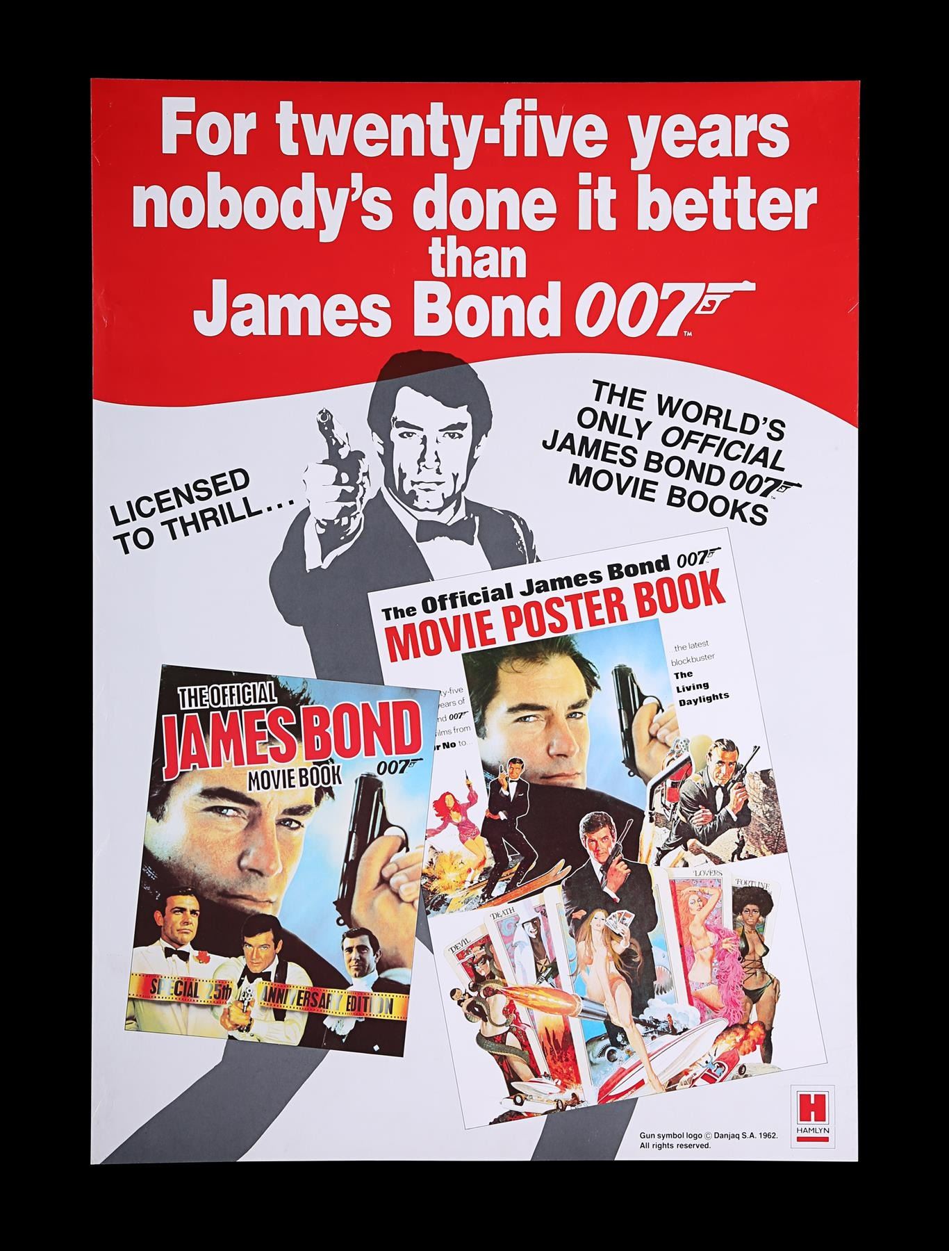 THE LIVING DAYLIGHTS (1987) - Two UK Merchandising Posters, 1987