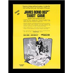 LIVE AND LET DIE (1973) - US Tarot Card Game Poster, 1973