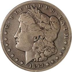 Lot 0253 - 1893-S Morgan Dollar NGC VG10