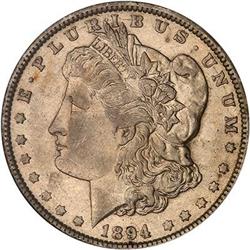 Lot 0254 - 1894-O Morgan Dollar NGC AU55
