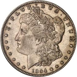 Lot 0259 - 1894-O Morgan Dollar NGC AU50