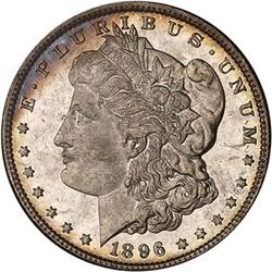 Lot 0266 - 1896 Morgan Dollar NGC MS63 PL