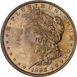 Lot 0271 - 1898 Morgan Dollar NGC MS65