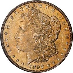 Lot 0272 - 1898 Morgan Dollar NGC MS65