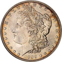 Lot 0277 - 1899-O Morgan Dollar NGC MS64