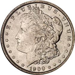 Lot 0278 - 1900 Morgan Dollar NGC MS63