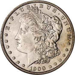 Lot 0279 - 1900-O Morgan Dollar NGC MS66