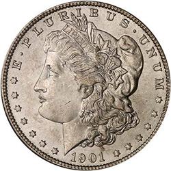 Lot 0290 - 1901-O Morgan Dollar NGC MS65