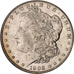 Lot 0294 - 1902-O Morgan Dollar NGC MS65