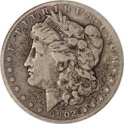 Lot 0298 - 1902-S Morgan Dollar NGC VG10