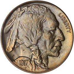Lot 0877 - 1917-D Buffalo Nickel PCGS MS66