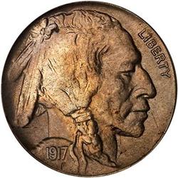 Lot 0878 - 1917-D Buffalo Nickel PCGS MS65
