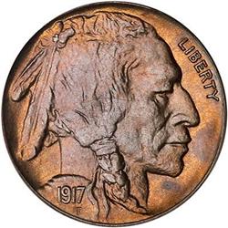 Lot 0879 - 1917-S Buffalo Nickel PCGS MS66
