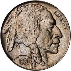Lot 0887 - 1920 Buffalo Nickel PCGS MS66