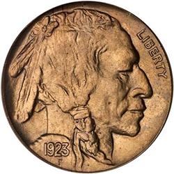 Lot 0892 - 1923 Buffalo Nickel PCGS MS66