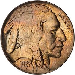 Lot 0898 - 1927-D Buffalo Nickel PCGS MS65