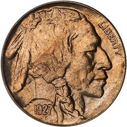 Lot 0899 - 1927-S Buffalo Nickel PCGS MS64